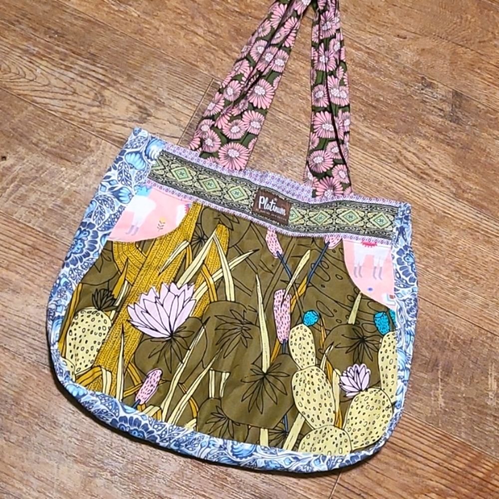 Matilda Jane Platinum Reversable Multi-Print Tote